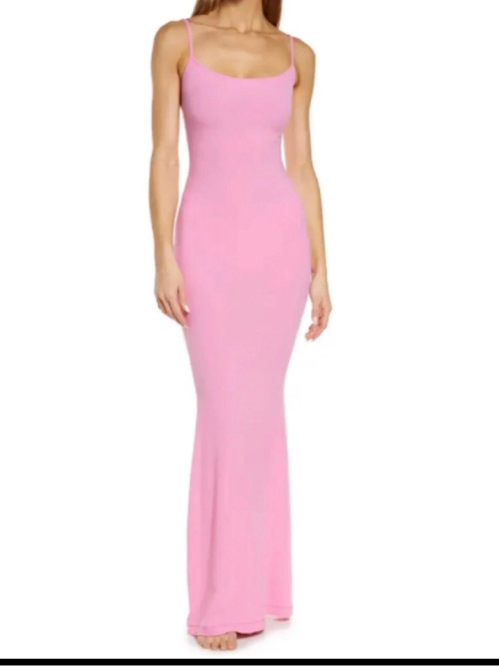 SKIMS Soft Lounge Slip Dress Pink